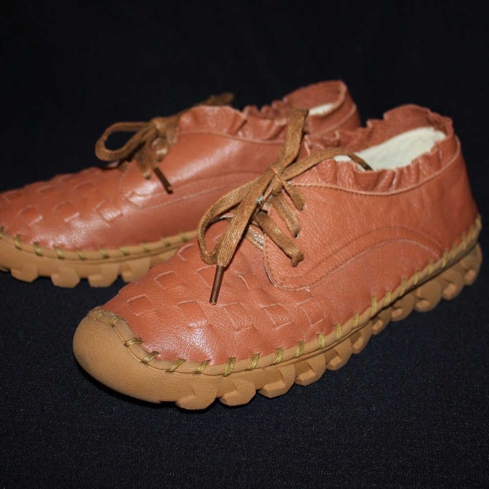 Aesaralx woven leather shoes 8.5